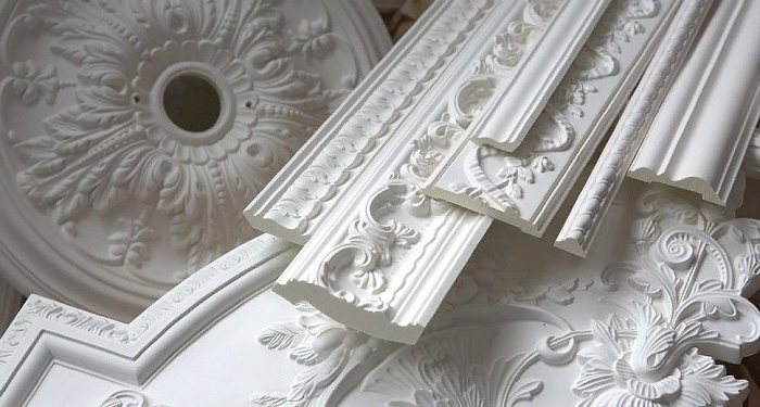 Stucco molding is an excellent decor element
