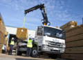 Transportation of oversized construction goods by vehicle