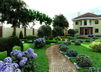 Ландшафтний дизайн у сучасному стилі: правила та переваги