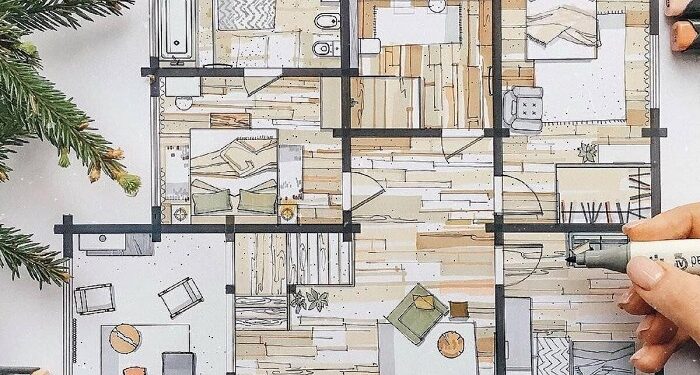 Дизайнерский проект квартиры: что входит и где заказать