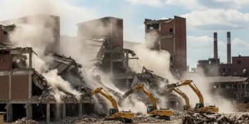 Демонтажные работы в промышленном и коммерческом секторах: масштаб и технологии