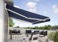 Террасные маркизы для дома из солнцезащитной ткани