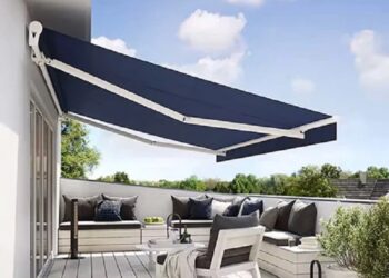 Террасные маркизы для дома из солнцезащитной ткани