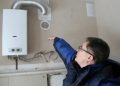 Монтаж вентиляції та димоходу для газового котла у приватному будинку